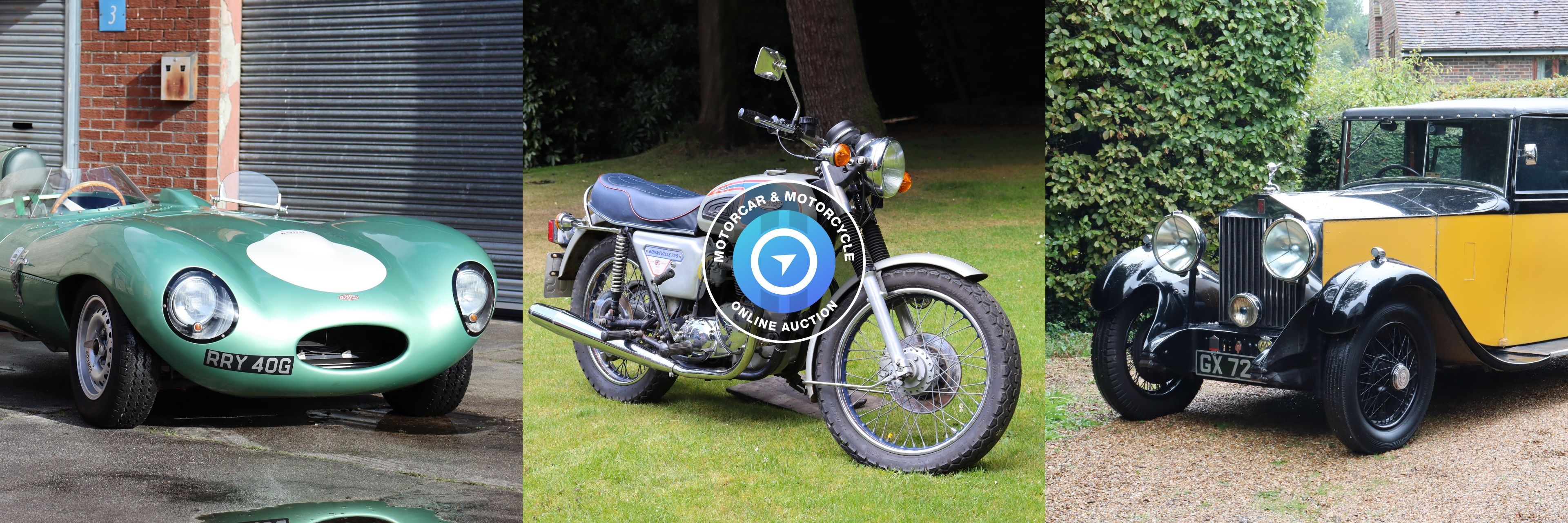 Trusted motorcar & motorcycle auctioneers since 1993 | H&H Classics