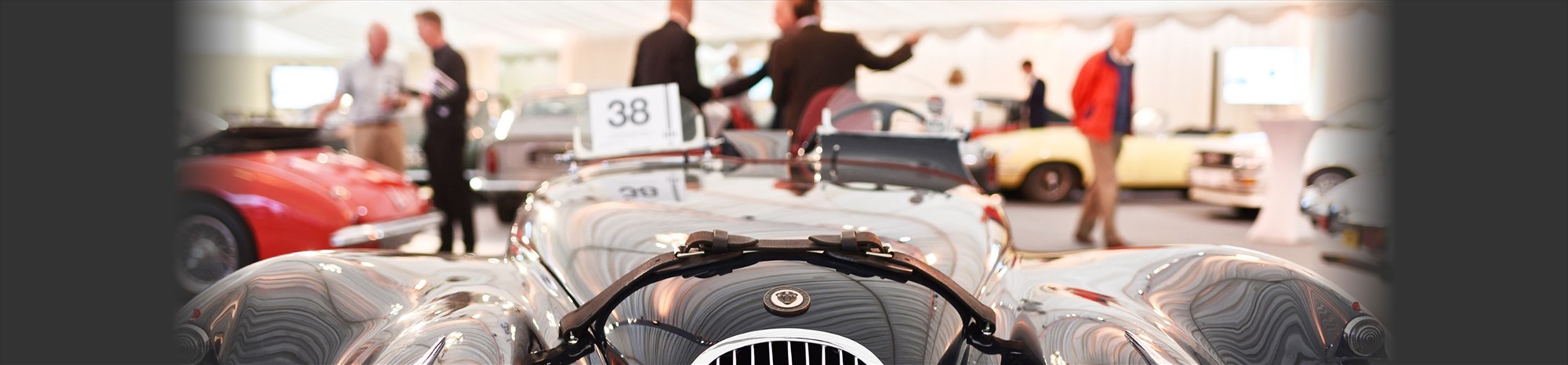 Classic Car Auction Showroom 