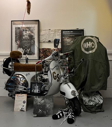 Quadrophenia album scooter with links to Pete Townsend and Liam Gallagher up for auction