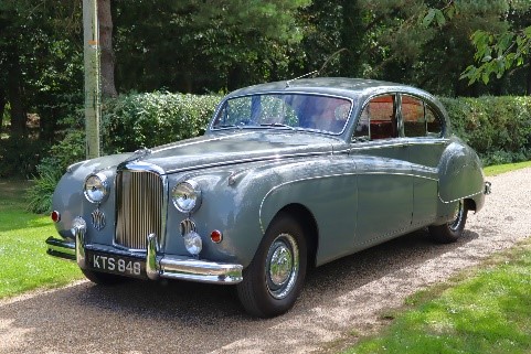 Low-mileage Jaguar with royal connection heads to auction