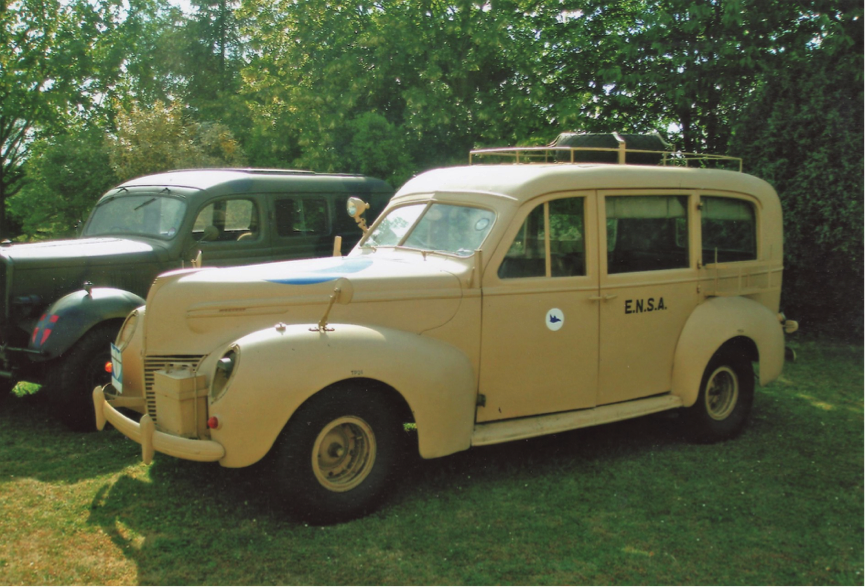 WW2 Mercury Eight Estate Car