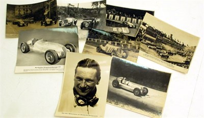 Lot 144 - An Important Collection of Pre-War Mercedes-Benz Motor Racing Press Photographs