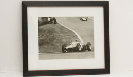Lot 147 - A Framed and Glazed Original Ferrari