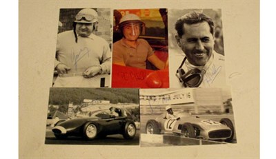 Lot 259 - A Collection of Motor Racing Signatures