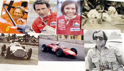 Lot 260 - A Collection of Motor Racing Signatures