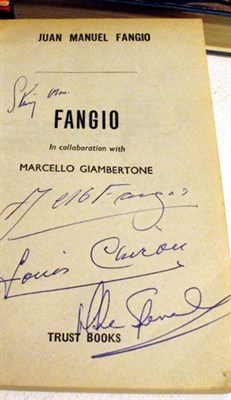 Lot 261 - Literature Relating to J.M. Fangio