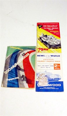 Lot 263 - Three European Race Programmes