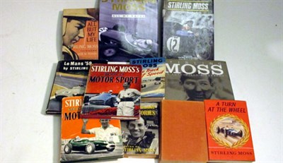 Lot 273 - A Collection of Motor Racing Volumes Relating to the Career of Stirling Moss