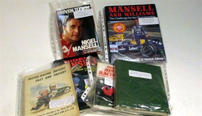 Lot 274 - A Quantity of Signed Motor Racing Volumes