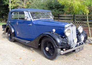 Lot 18 - 1936 Lanchester Eighteen Wingham Cabriolet