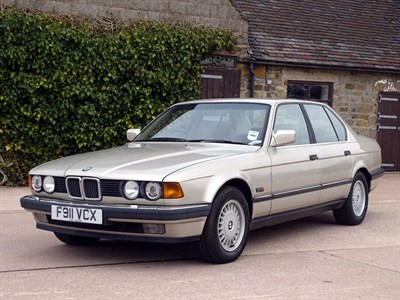 Lot 82 - 1989 BMW 730i