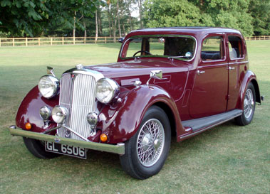 Lot 26 - 1938 Rover Speed 20 Sports Saloon