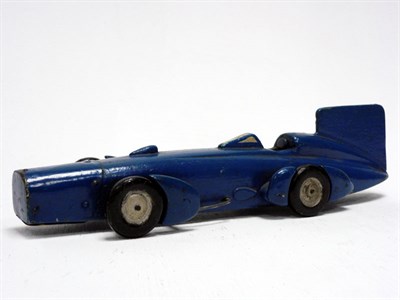 Lot 85 - A Scratch-Built Wooden Model of Sir Malcolm Campbell's 'Bluebird'