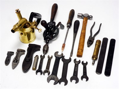 Lot 115 - A Toolkit Suitable for a W.O. Bentley