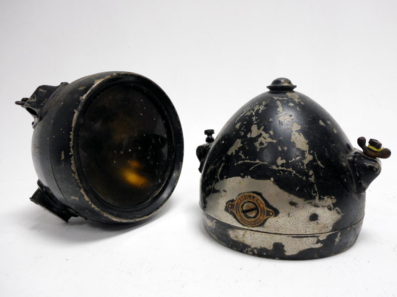 Lot 182 - A Pair of Miller Headlamps