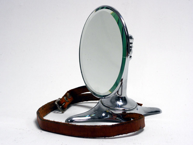 Lot 76 - Spare Wheel Mounted Rear-View Mirror