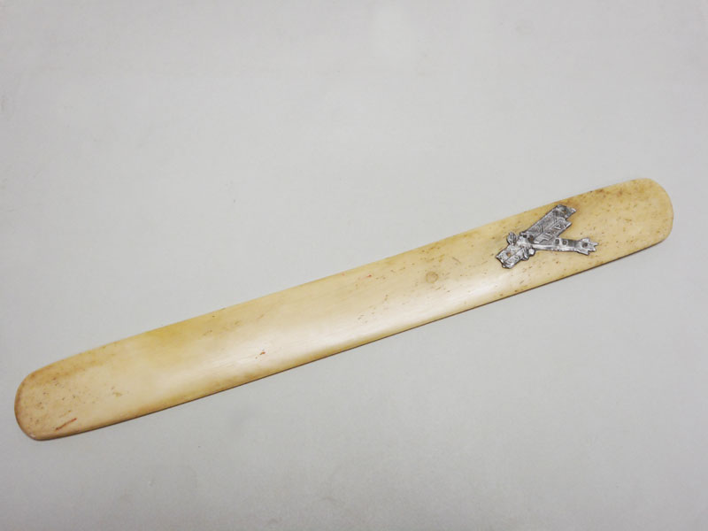 Lot 130 - An Early Aviation Letter Opener / Paper Knife
