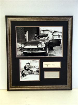 Lot 15 - Enzo Ferrari Autograph Presentation (1898 - 1988)