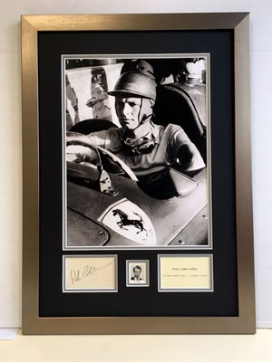 Lot 271 - Peter Collins Autograph Presentation (1931 - 1958)