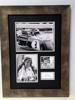 Lot 231 - Jochen Rindt Autograph Presentation (1942 - 1970)