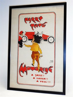 Lot 108 - Harry Tate's 'Motoring' Poster