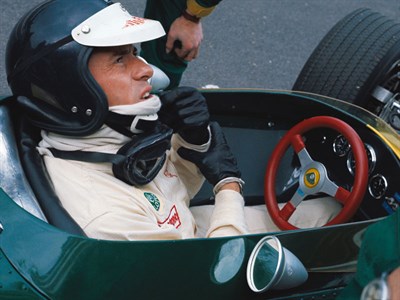 Lot 87 - 'Jim Clark in the Lotus 49'