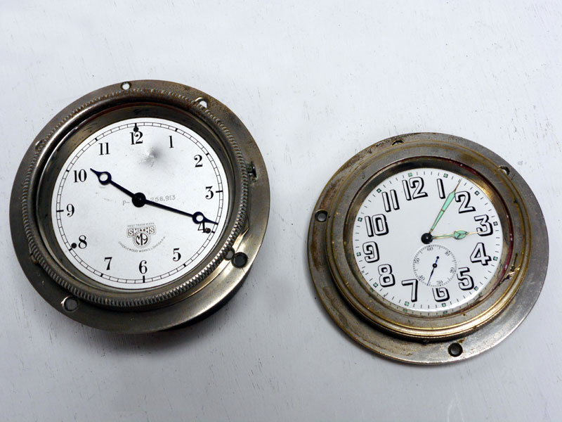 Lot 193 - Two Car Clocks