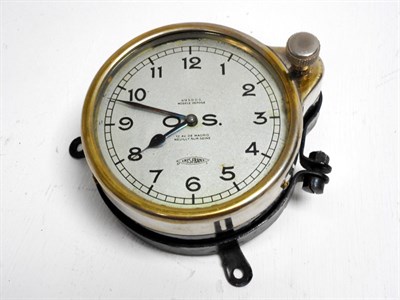 Lot 194 - A Vintage Car Clock