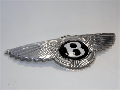Lot 220 - A Bentley 'Winged B' Showroom Sign