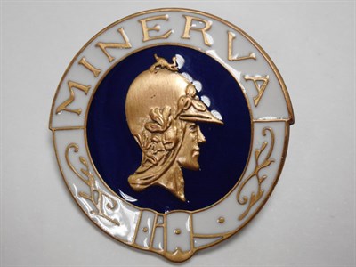 Lot 223 - Minerva Lapel Badge