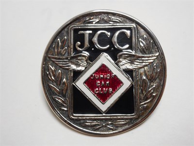 Lot 224 - Brooklands 'JCC' Lapel Badge