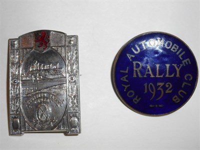Lot 238 - Two Royal Automobile Club Lapel Badges