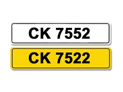 Lot 259 - Registration Number CK 7552