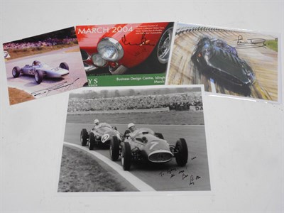 Lot 268 - Motor Racing Autographs