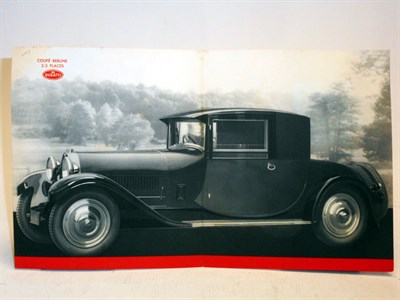Lot 342 - Bugatti 3-Litre Sales Brochure