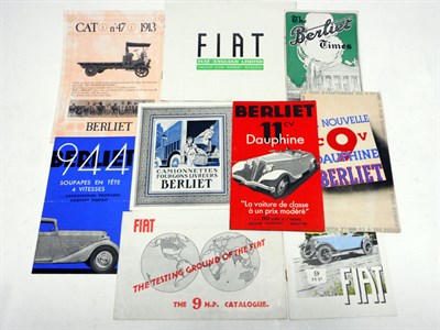 Lot 304 - Quantity of Pre-War Sales Brochures