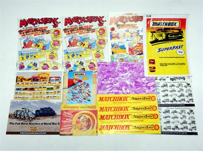 Lot 327 - Matchbox Promotional Catalogues