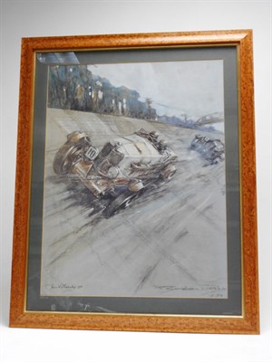 Lot 229 - MG 18/100 'Tigress' on the Brooklands Banking, After F. G. Crosby