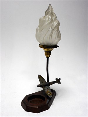 Lot 368 - A Rare Spitfire Desk Lamp