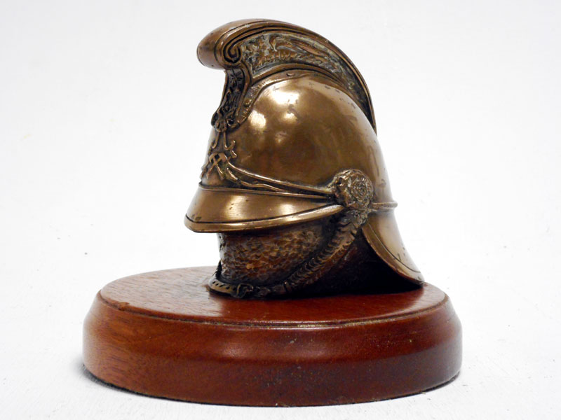 Lot 373 - Fire Helmet Accessory Mascot