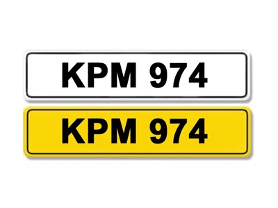 Lot 410 - Registration Number - KPM 974