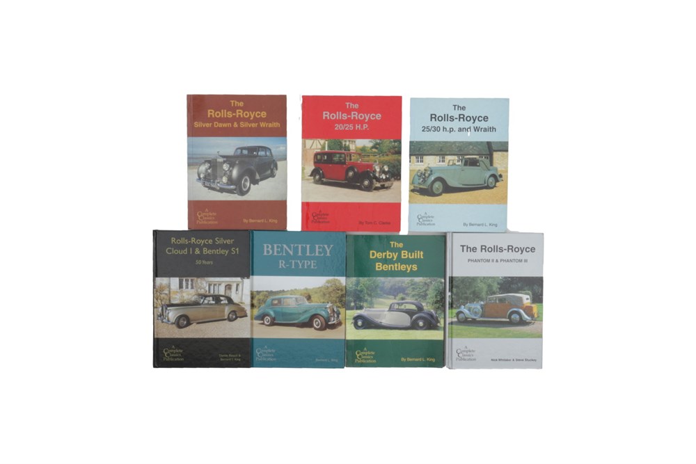 Lot 126 - Seven Rolls-Royce / Bentley Books
