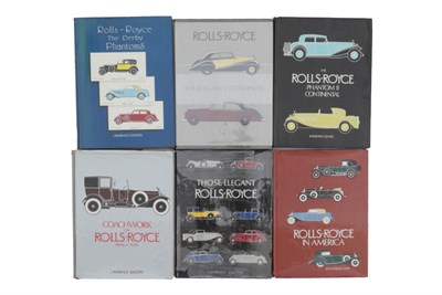Lot 50 - Six Books Relating to the Rolls-Royce Marque
