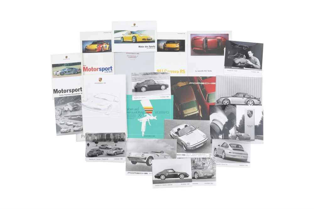 Lot 186 - Porsche Paperwork
