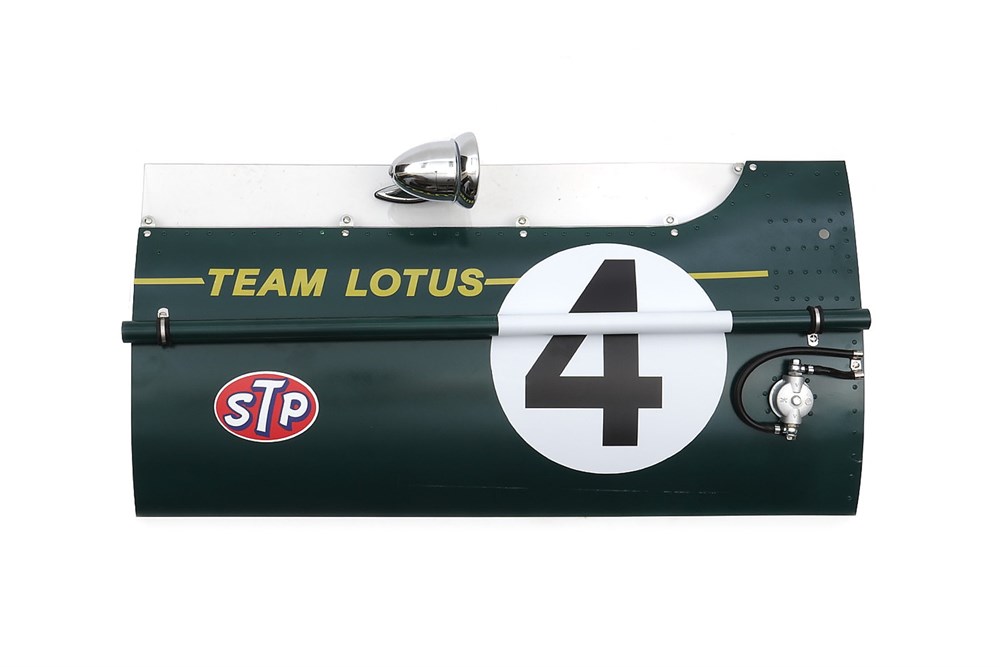 Lot 34 - Jim Clark Lotus 49 Cockpit Panel