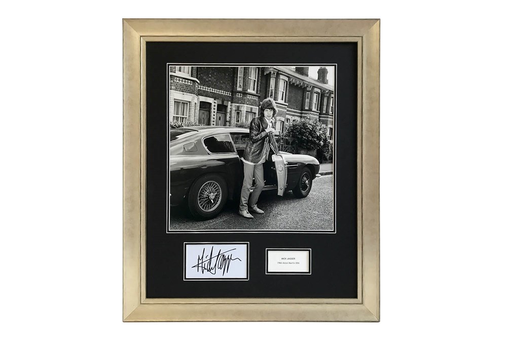 Lot 287 - 'Mick Jagger And His Aston Martin DB6'