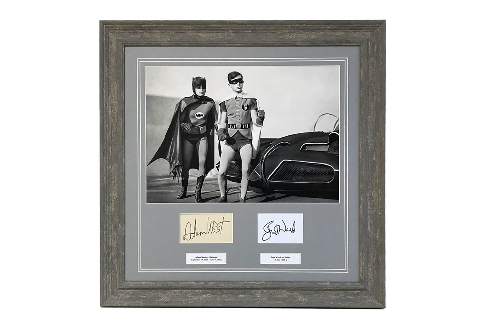 Lot 151 - 'Quick Robin, to the Batmobile!' Autograph Presentation