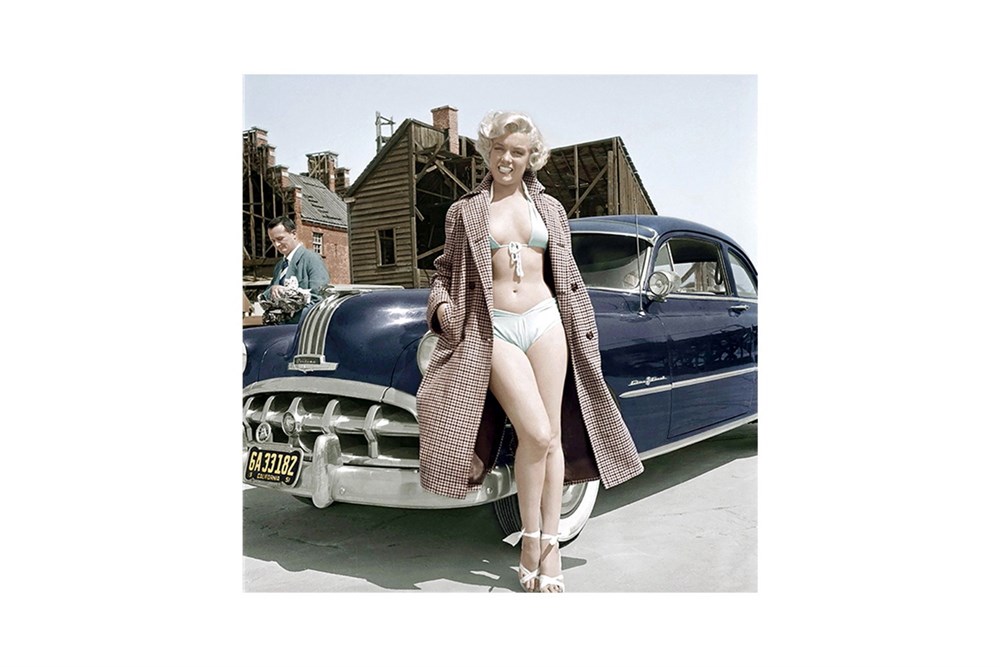 Lot 68 - 'Marilyn Monroe and the Pontiac'