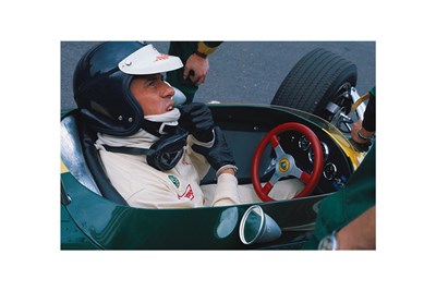 Lot 354 - 'Jim Clark in the Lotus 49'