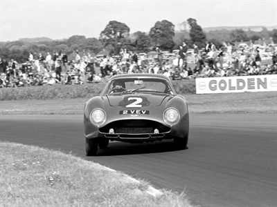Lot 197 - 'Jim Clark in the Aston Martin DB4 GT Zagato'